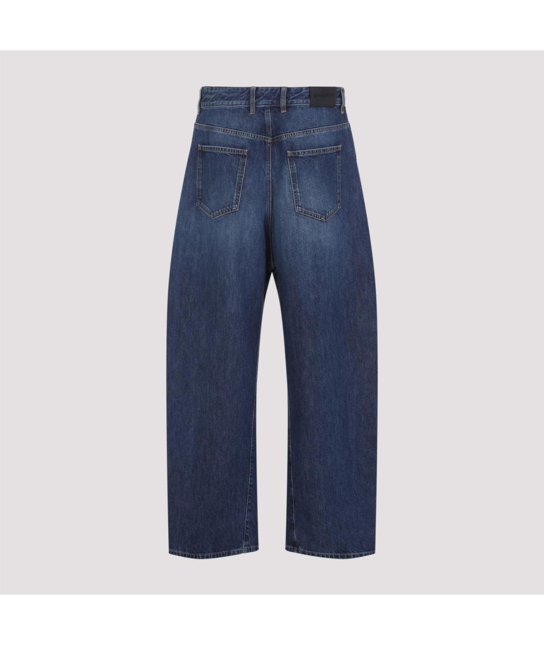 GIVENCHY Синие хлопковые прямые джинсы, фото 4