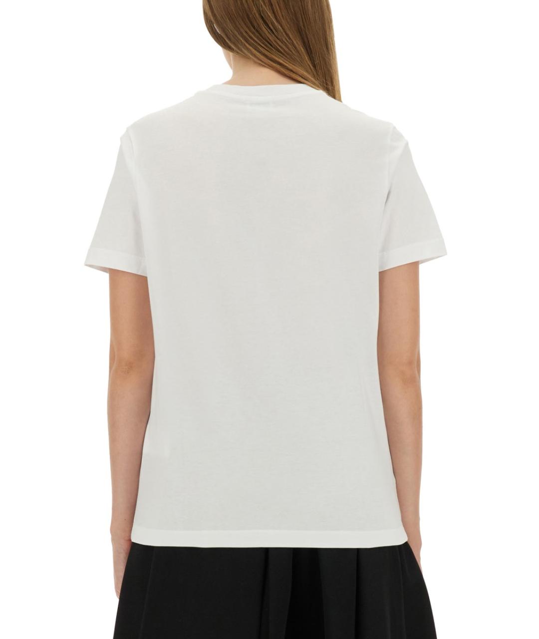 KENZO Белая хлопковая футболка, фото 4