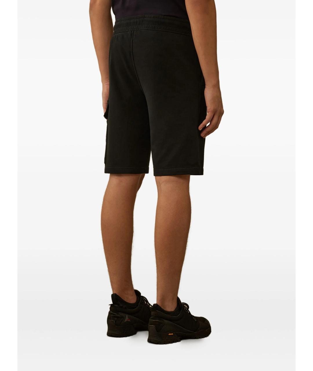 CP COMPANY Черные хлопковые шорты, фото 4