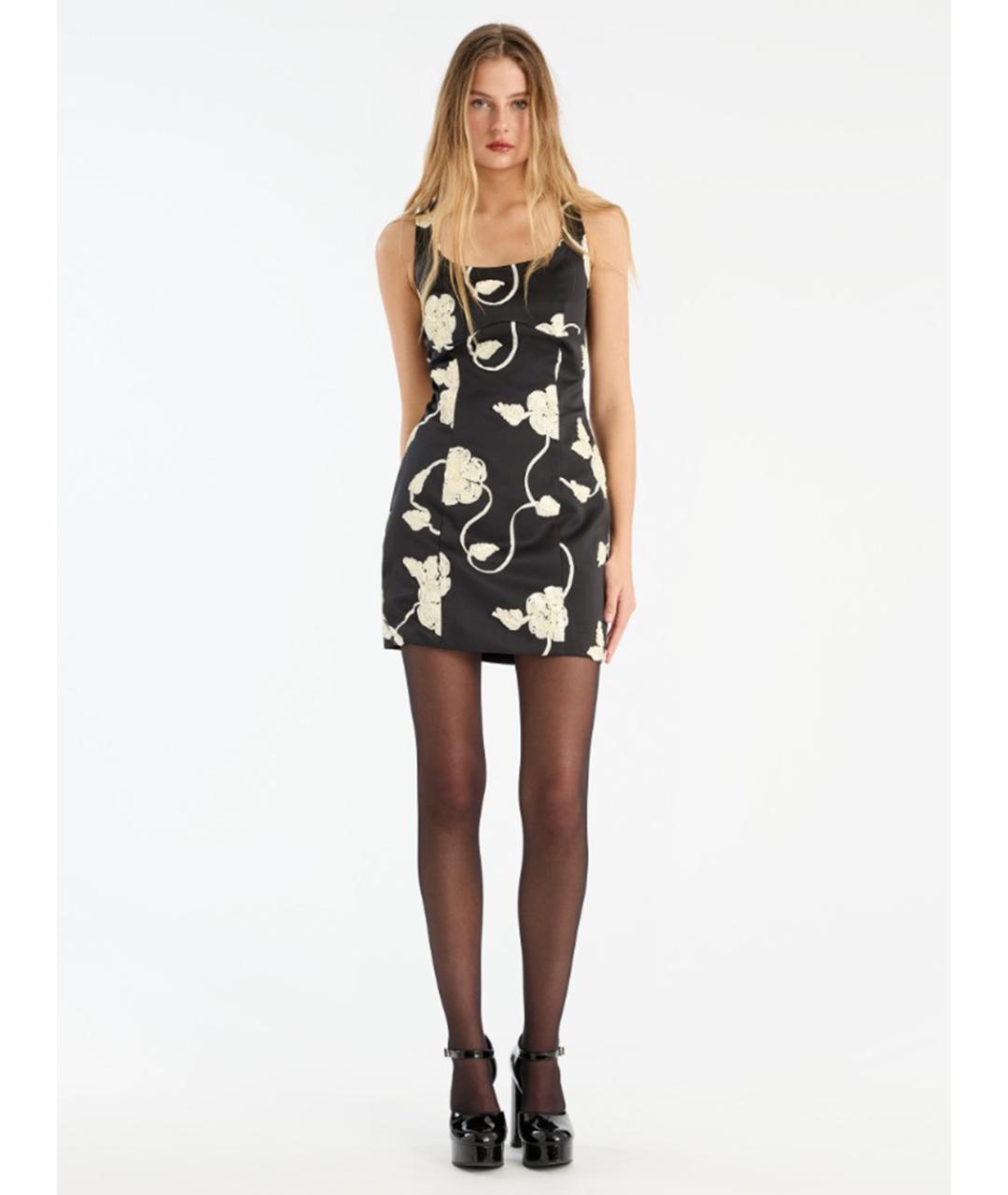 ROTATE Мульти полиэстеровое коктейльное платье, фото 3