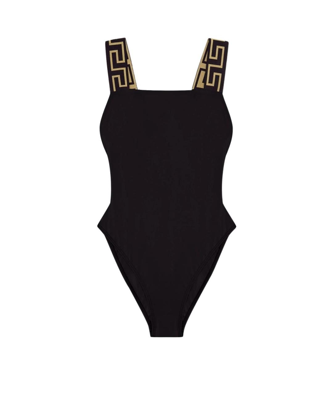 VERSACE Черный полиамидовый купальник, фото 1
