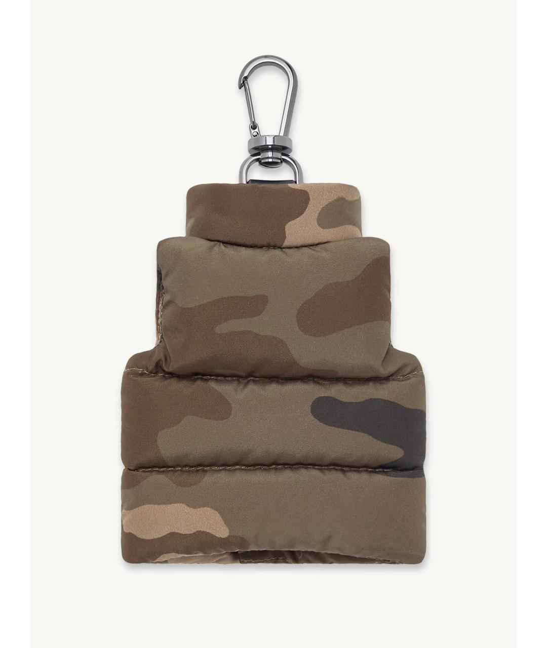 MONCLER Хаки брелок, фото 2