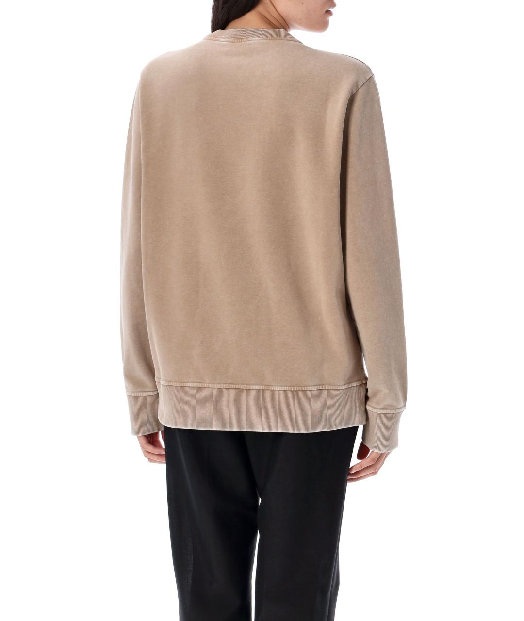 FENDI Бежевый хлопковый джемпер / свитер, фото 4