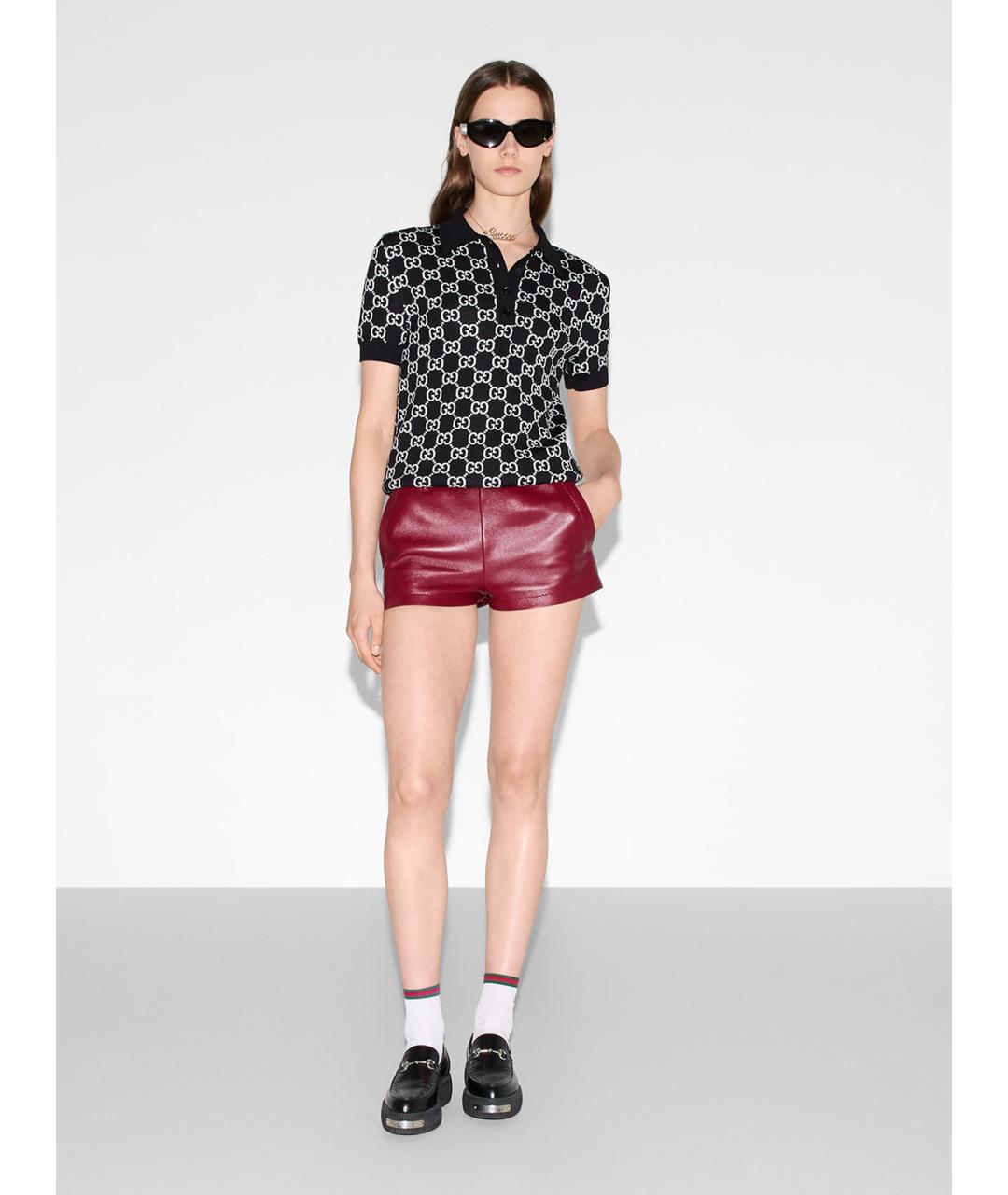 GUCCI Черный шерстяной джемпер / свитер, фото 2