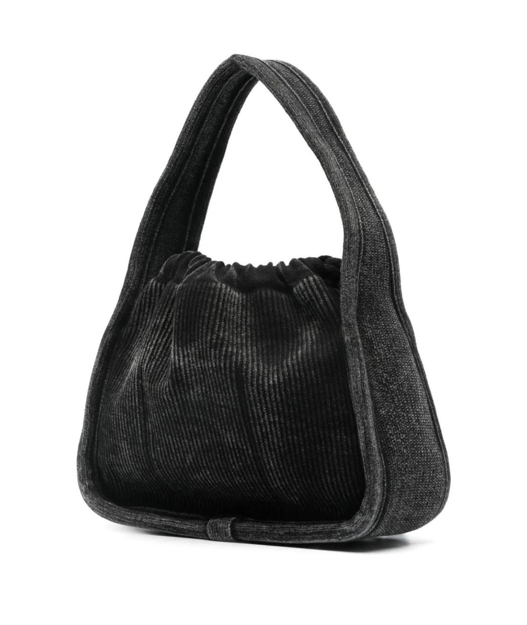 ALEXANDER WANG Серая сумка с короткими ручками, фото 3