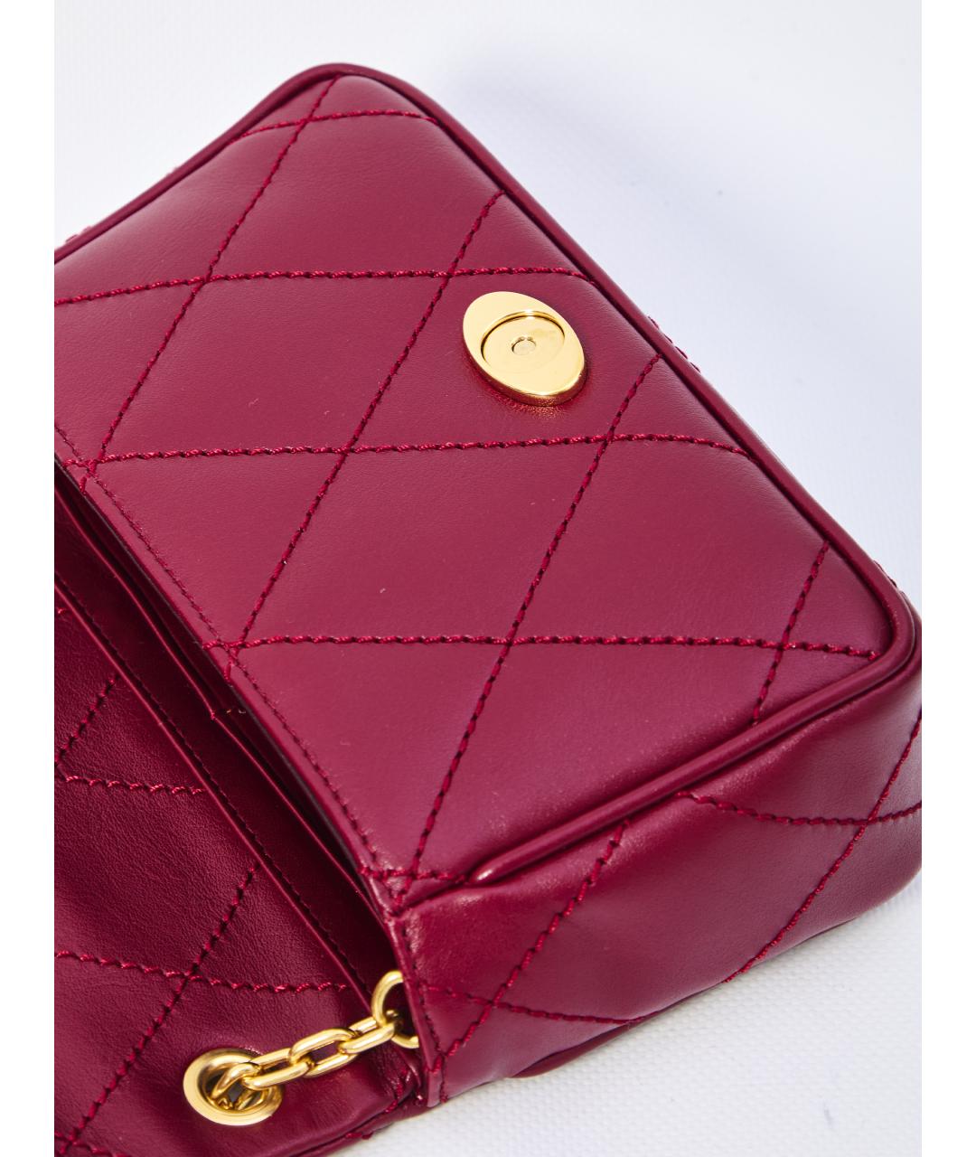 BURBERRY Фуксия сумка через плечо, фото 4