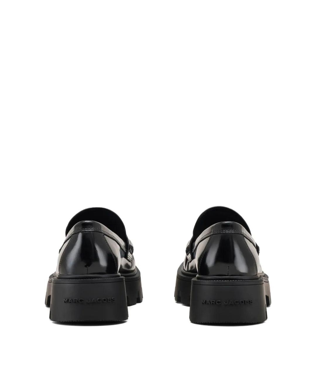 MARC JACOBS Черные кожаные лоферы, фото 3