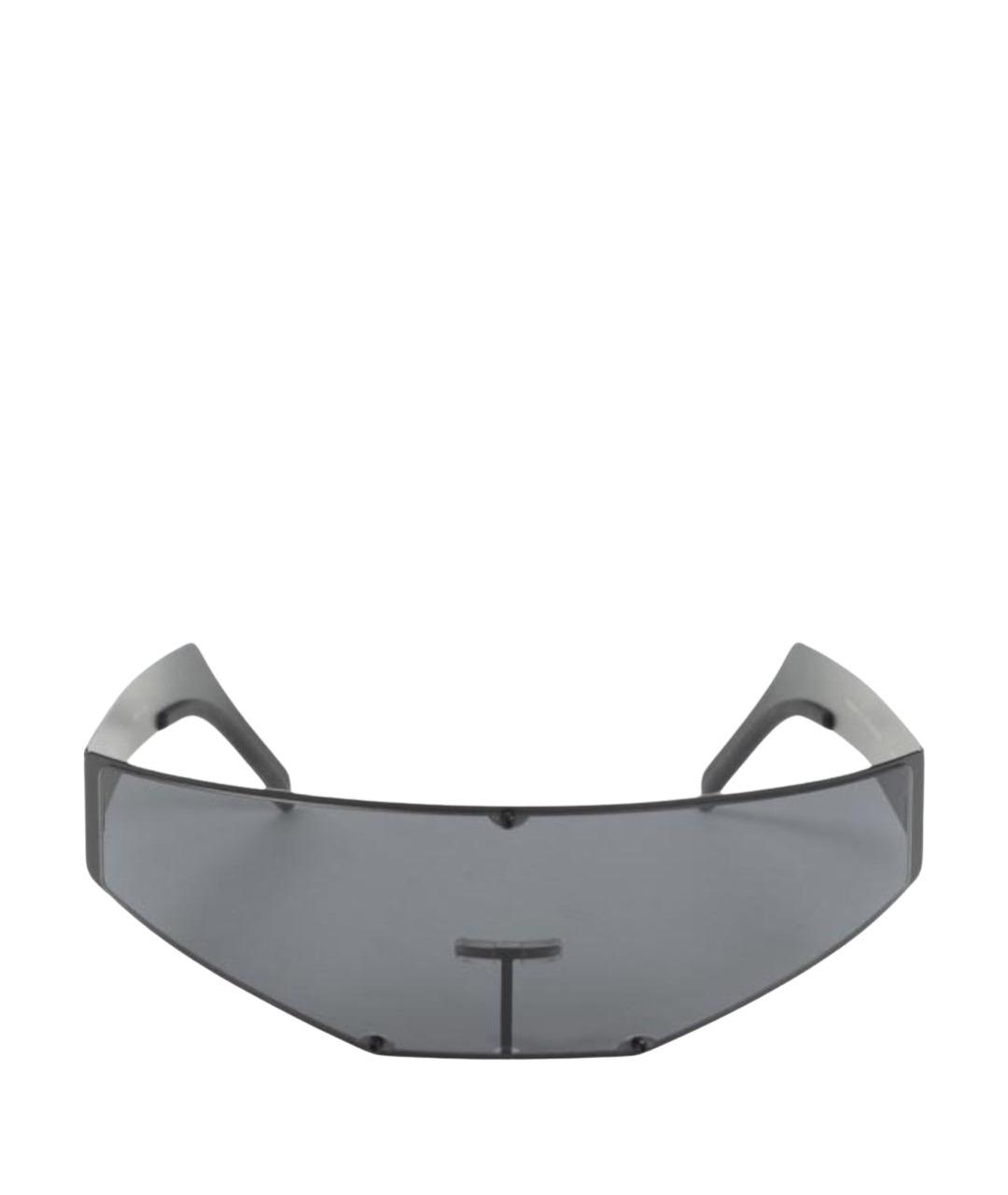 RICK OWENS Черные солнцезащитные очки, фото 2