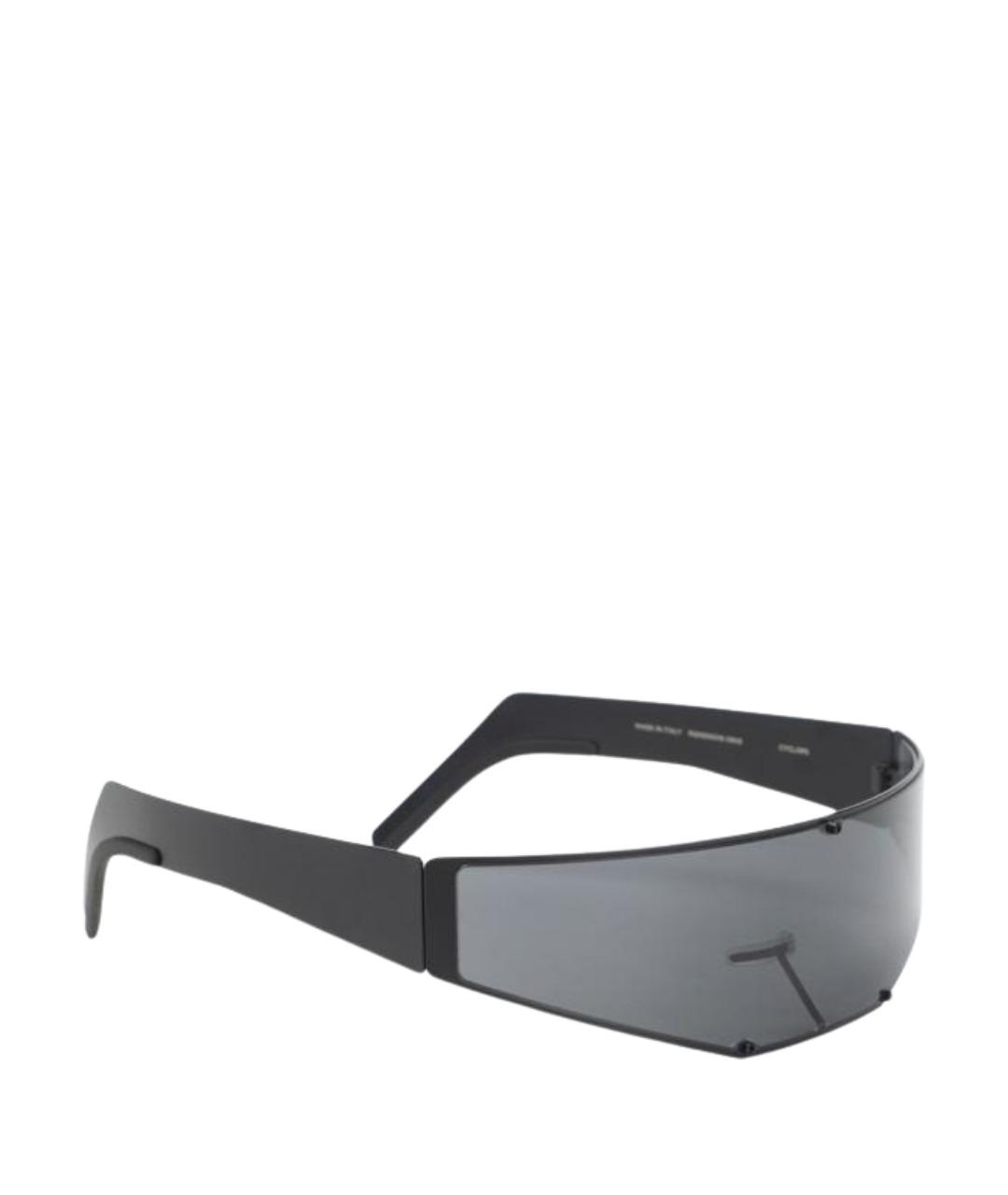 RICK OWENS Черные солнцезащитные очки, фото 1