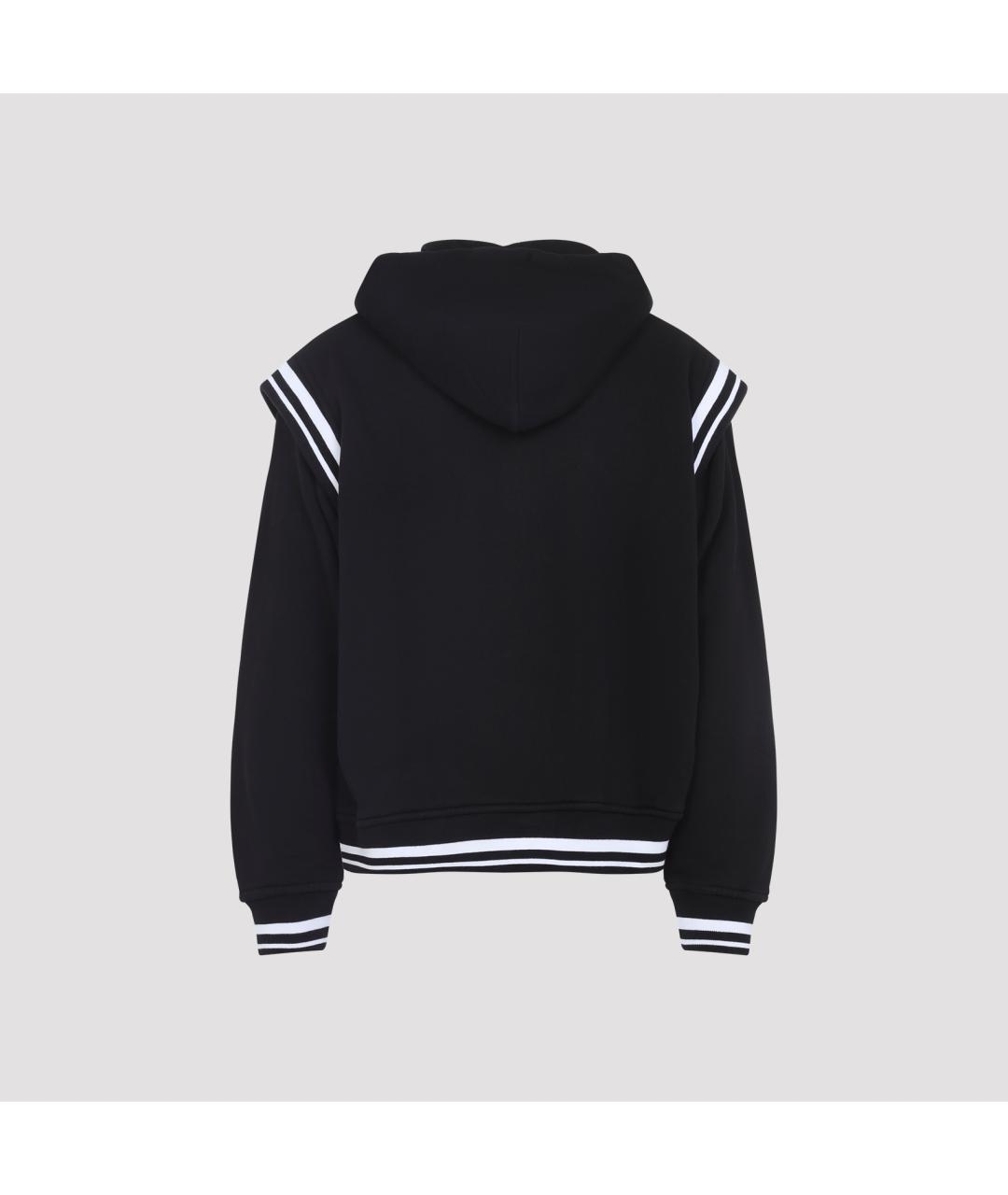 OFF-WHITE Черная хлопковая куртка, фото 2