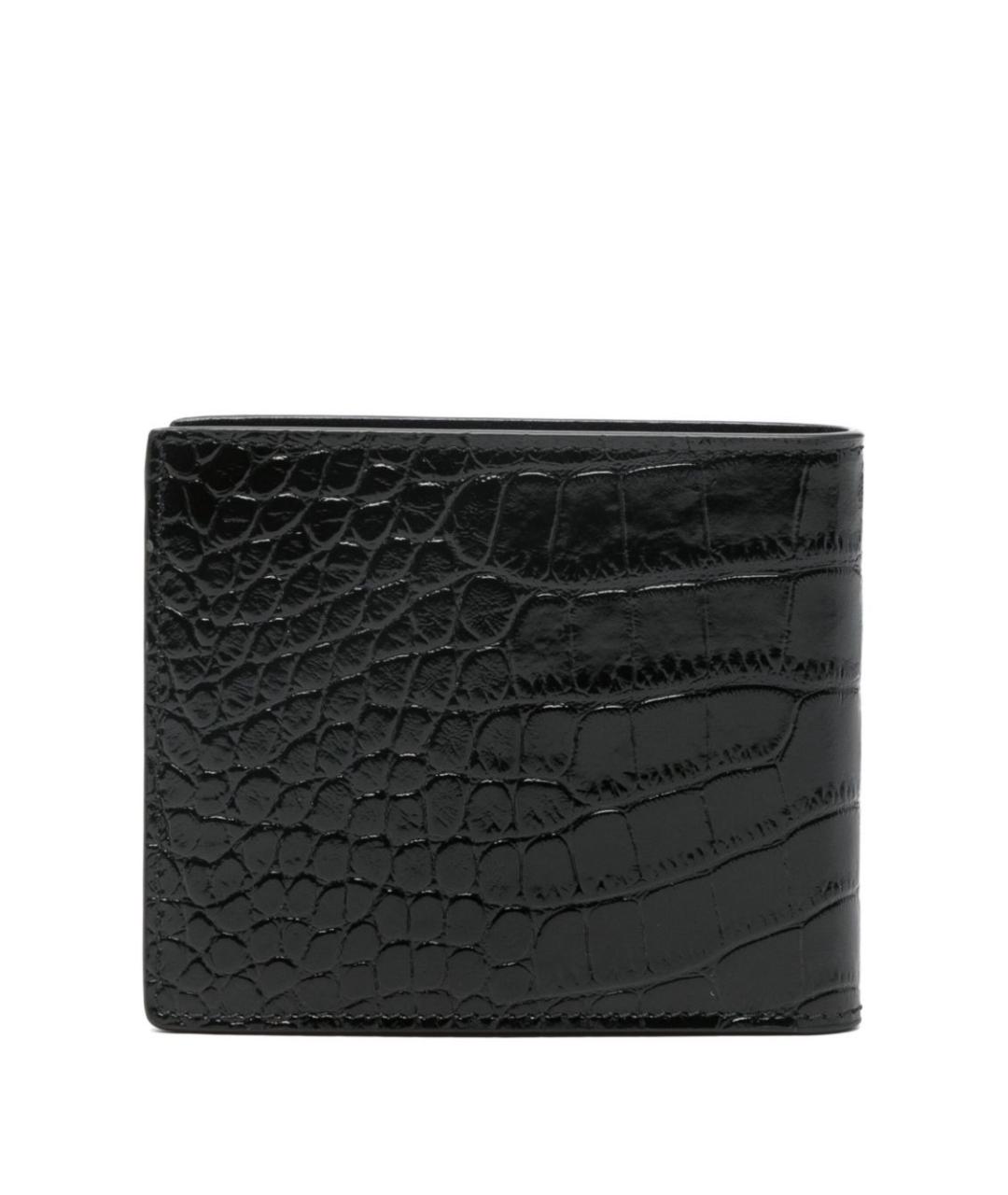 TOM FORD Черный кожаный кошелек, фото 3