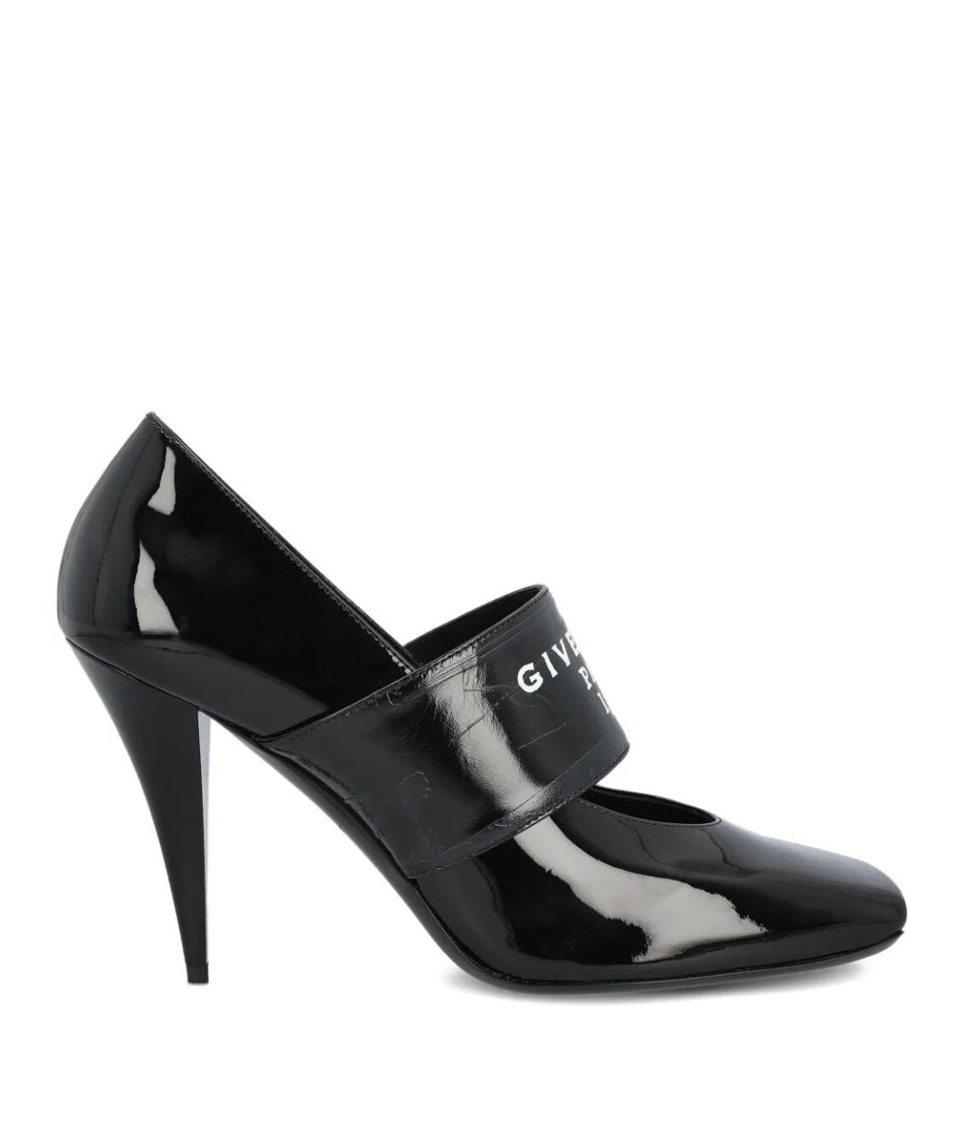 GIVENCHY Черные кожаные туфли, фото 1