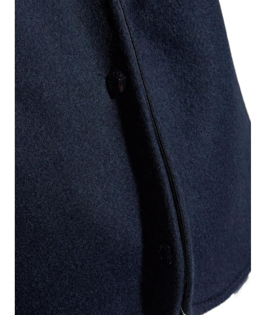 MONCLER Синяя шерстяная куртка, фото 6