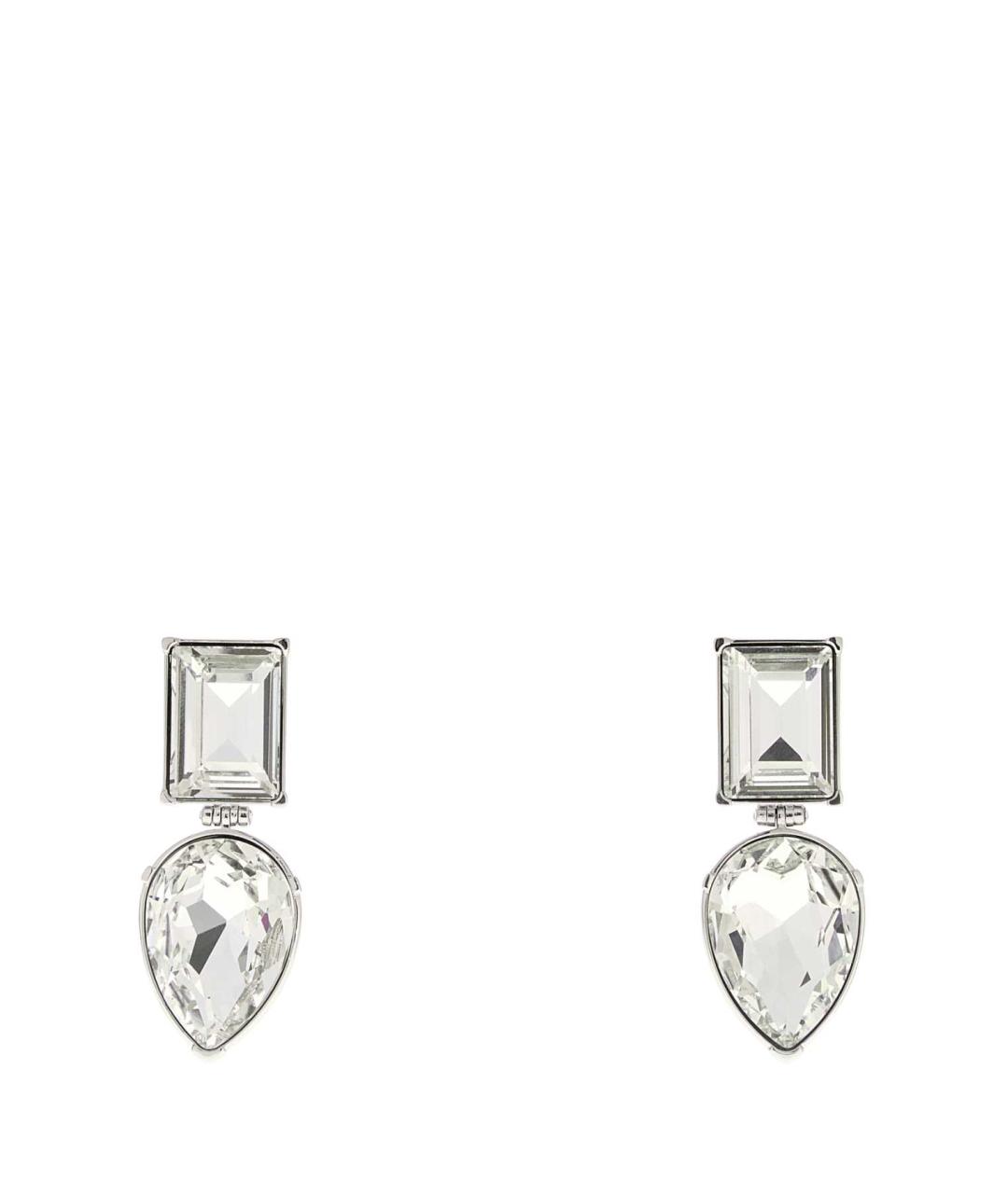 ALEXANDER MCQUEEN Серебряные металлические серьги, фото 1