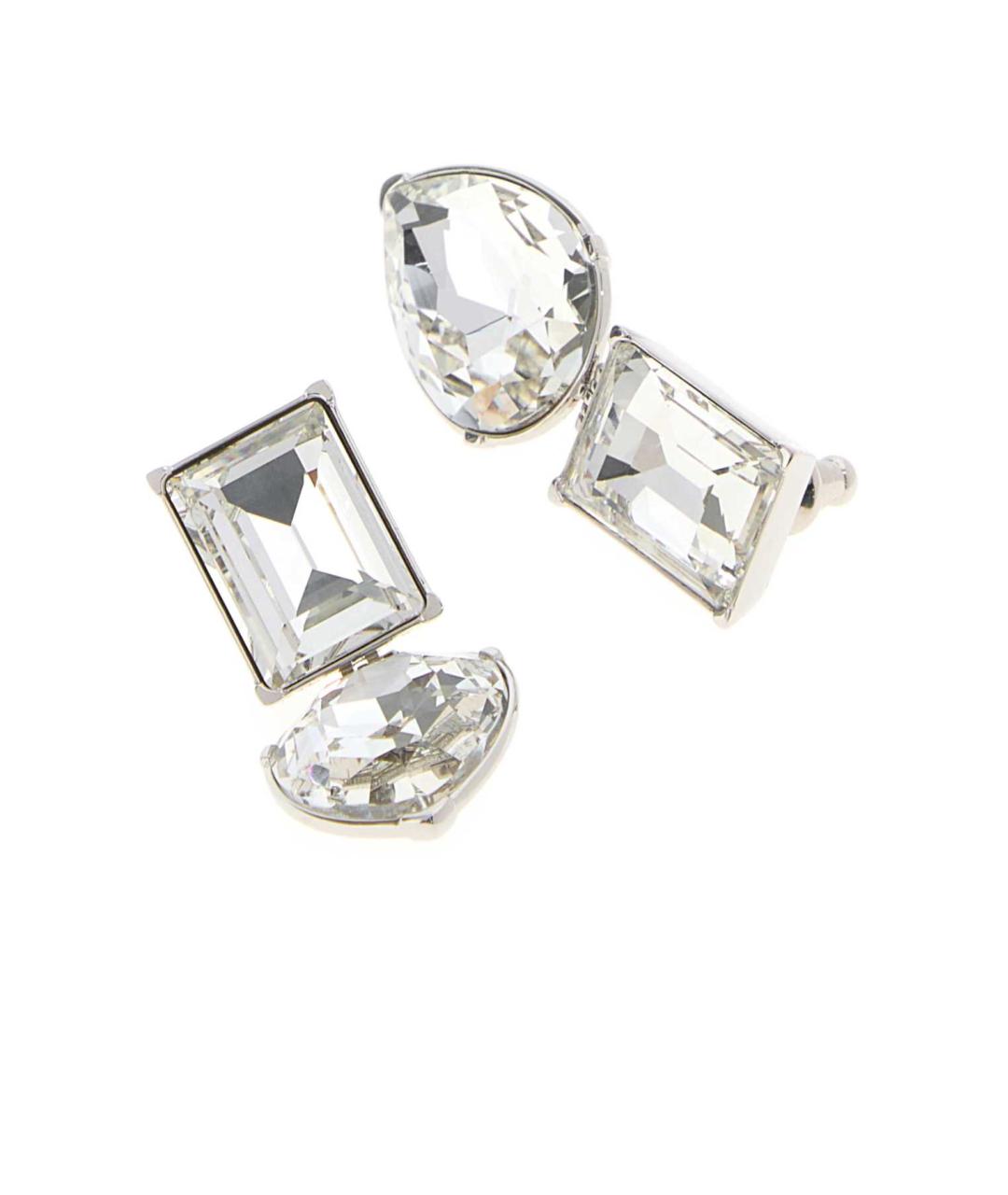 ALEXANDER MCQUEEN Серебряные металлические серьги, фото 2