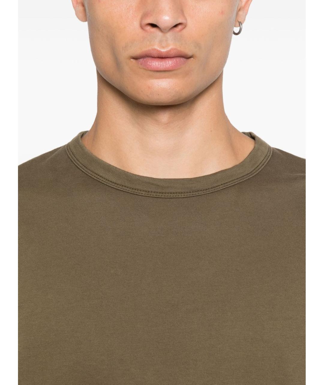 CP COMPANY Зеленый хлопковый джемпер / свитер, фото 4