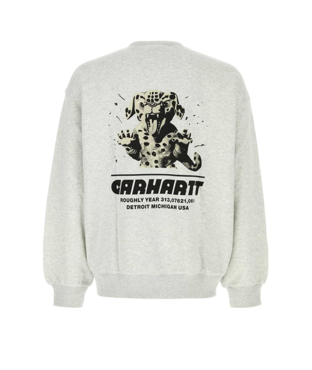 CARHARTT WIP Серый полиэстеровый джемпер / свитер, фото 2