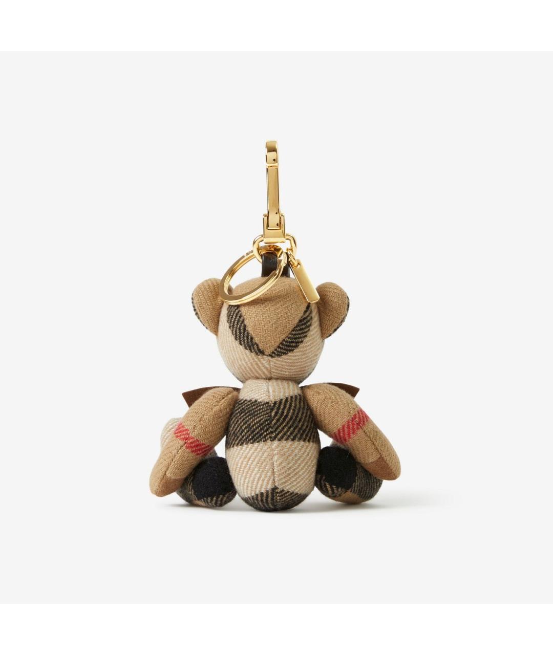 BURBERRY Бежевый брелок, фото 5