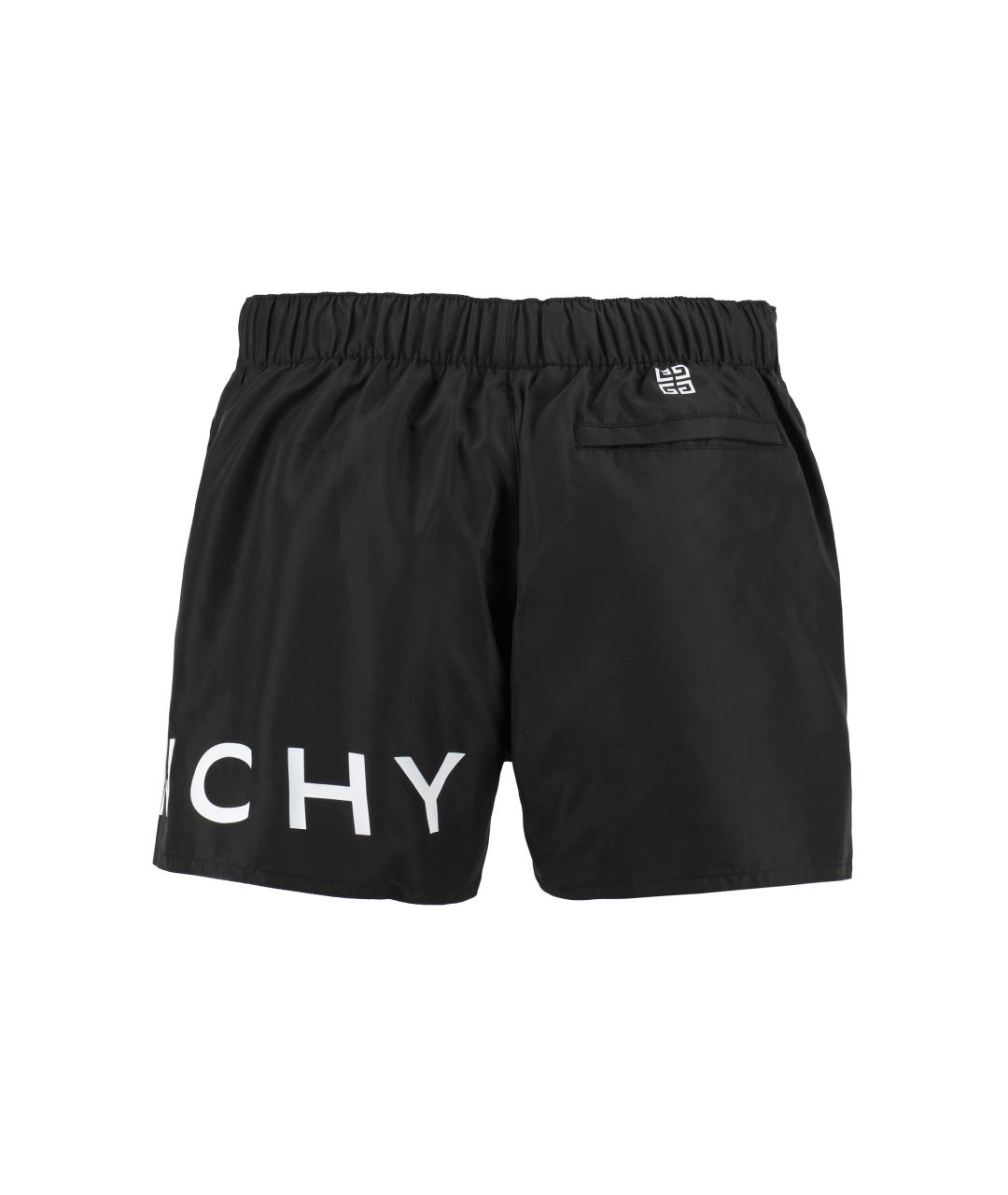 GIVENCHY Черные полиэстеровые плавки, фото 2
