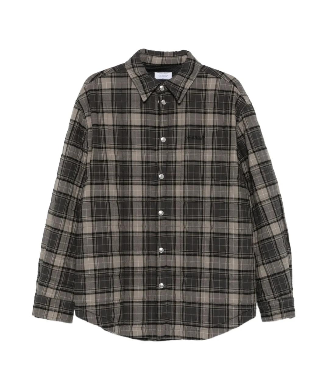 OFF-WHITE Мульти хлопковая кэжуал рубашка, фото 1