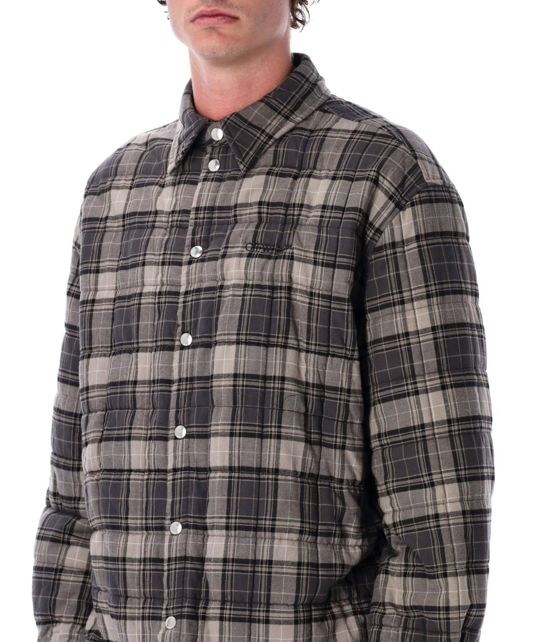 OFF-WHITE Мульти хлопковая кэжуал рубашка, фото 5