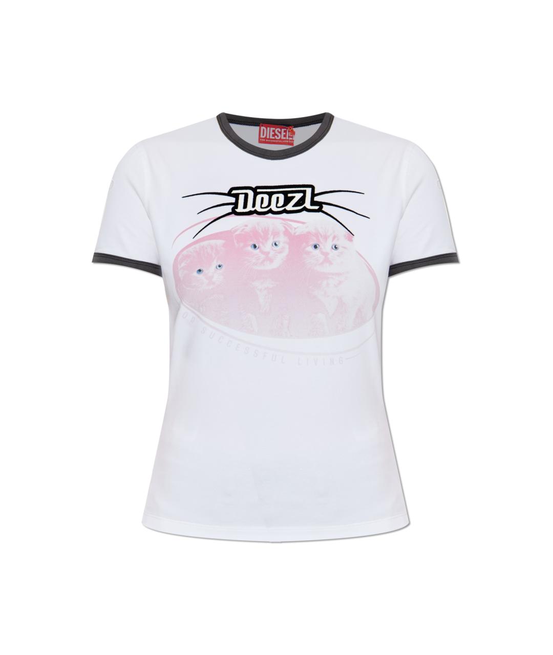 DIESEL Мульти хлопковая футболка, фото 1