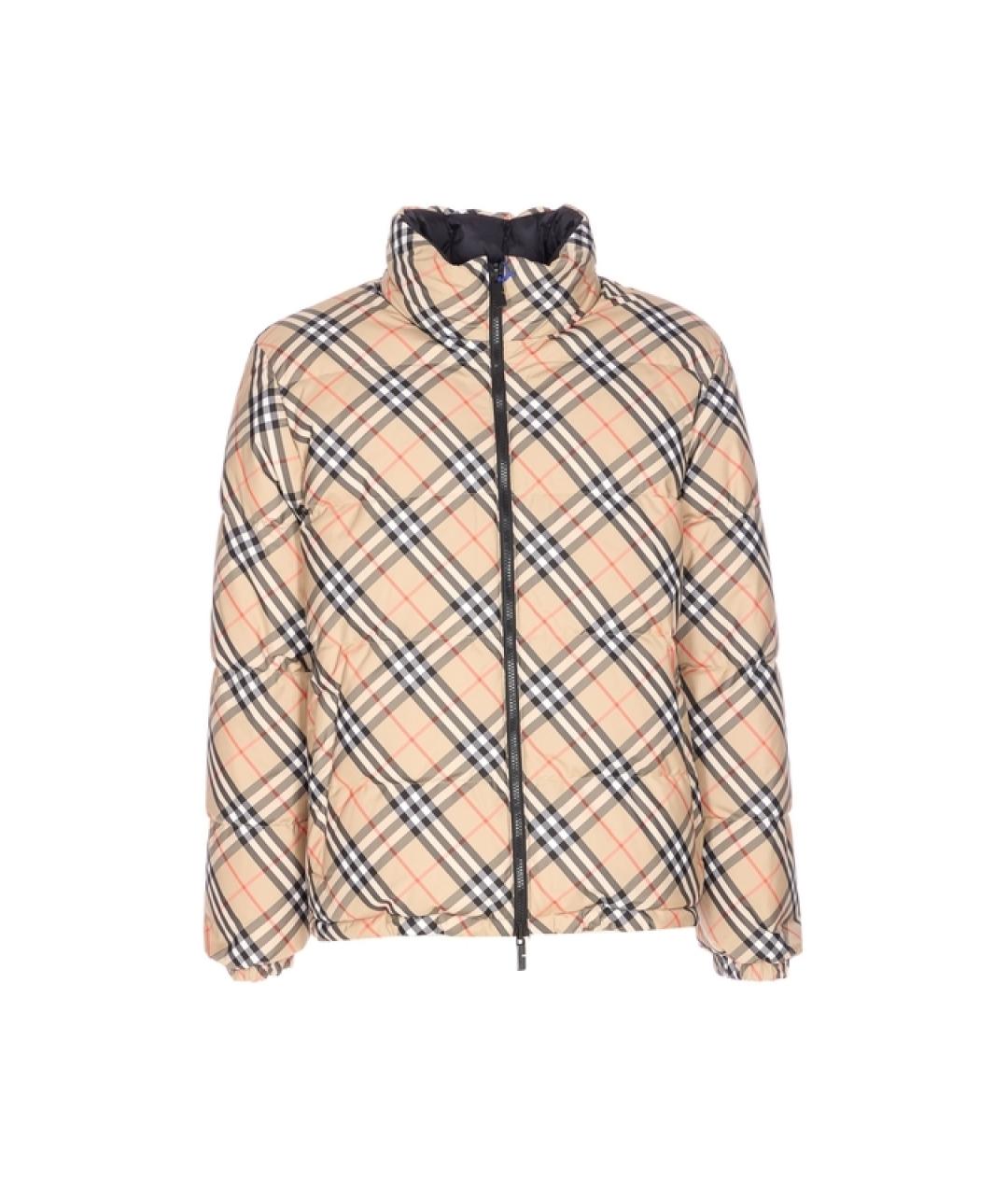 BURBERRY Бежевый полиэстеровый пуховик, фото 1