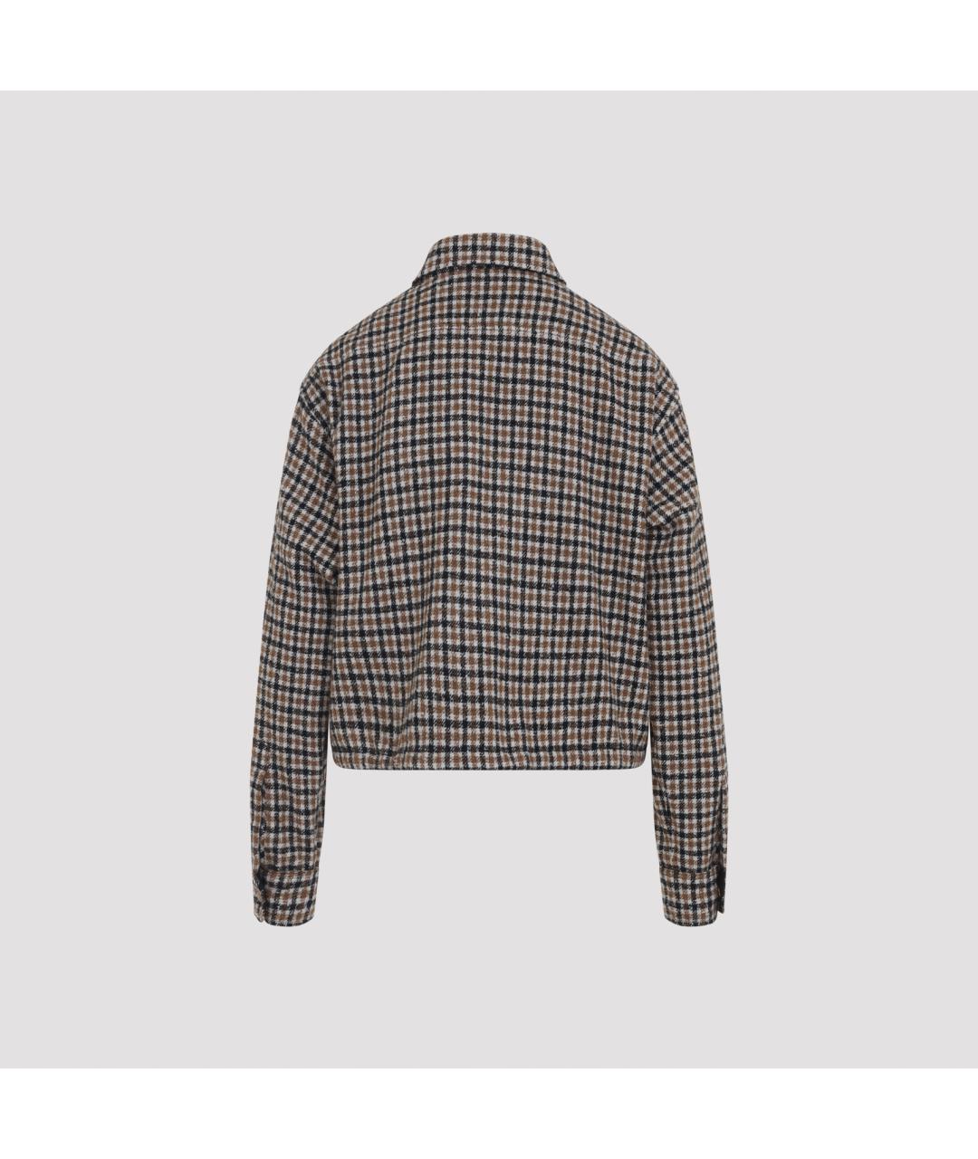 MONCLER Мульти шерстяная рубашка, фото 3