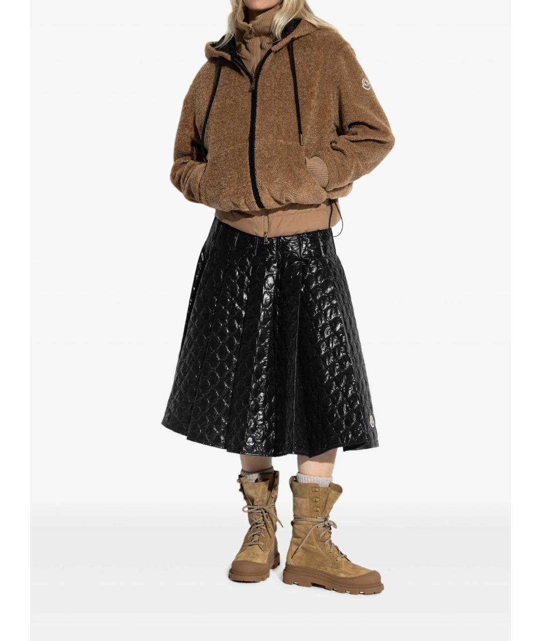 MONCLER Коричневая куртка, фото 2