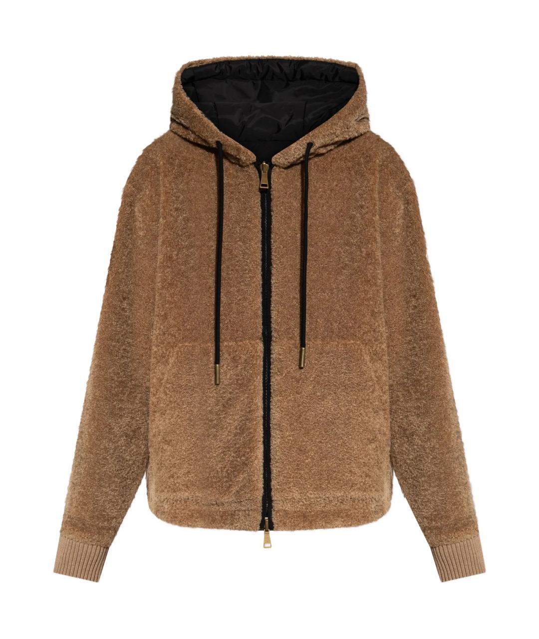 MONCLER Коричневая куртка, фото 1