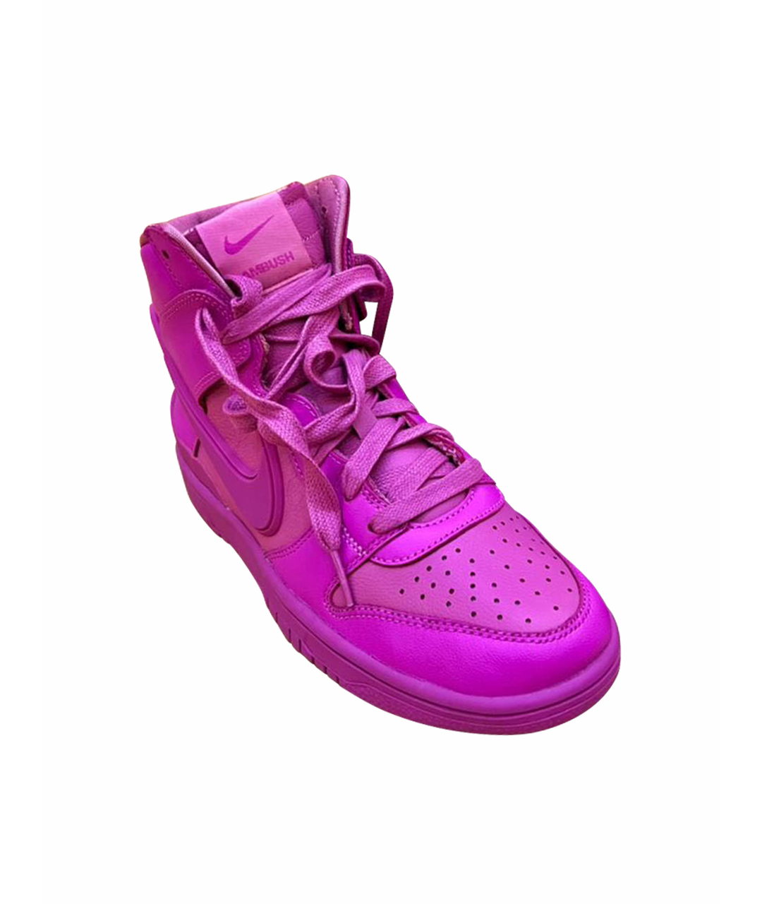 AMBUSH Фиолетовые кожаные кроссовки, фото 1