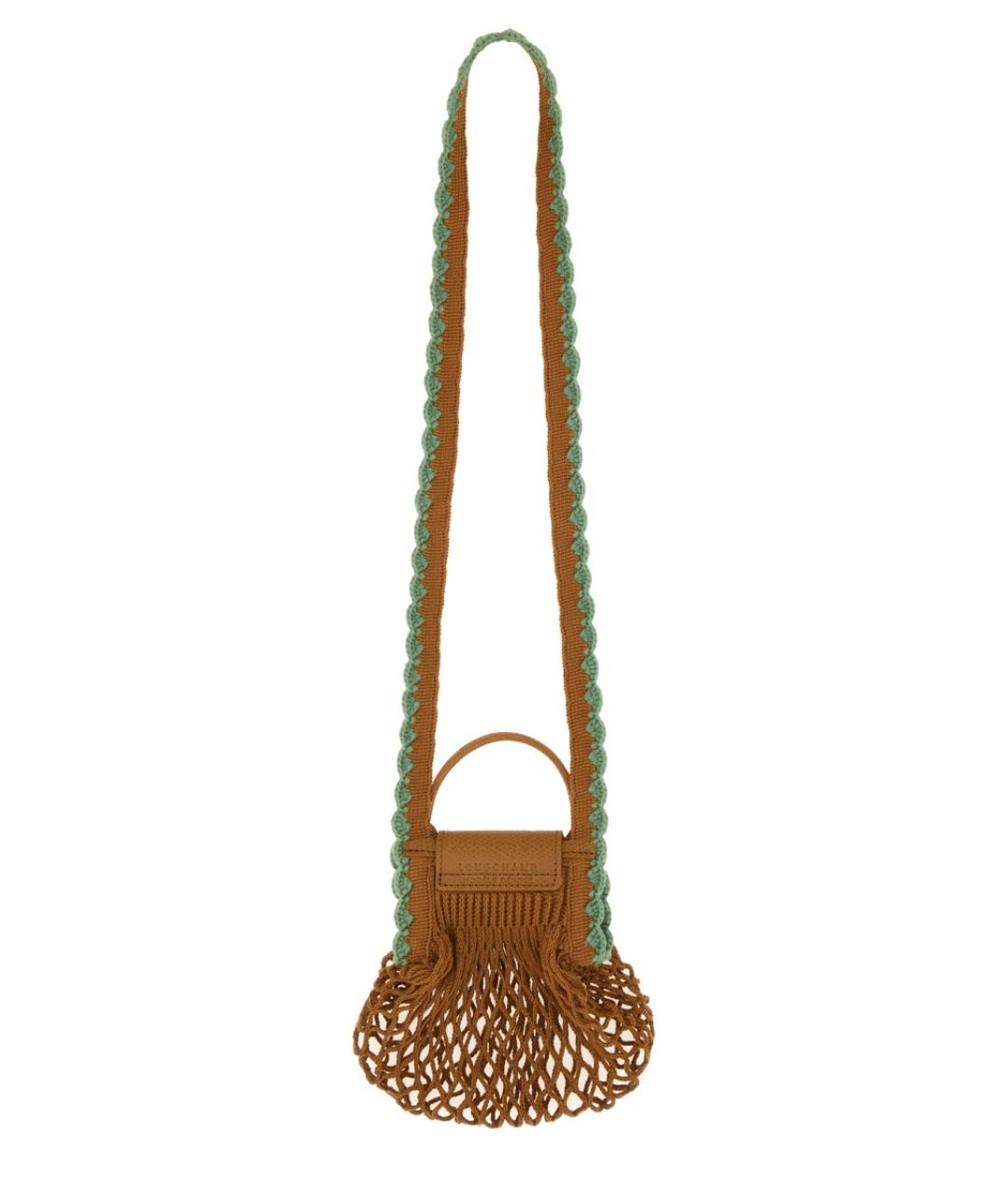 LONGCHAMP Коричневая сумка через плечо, фото 2