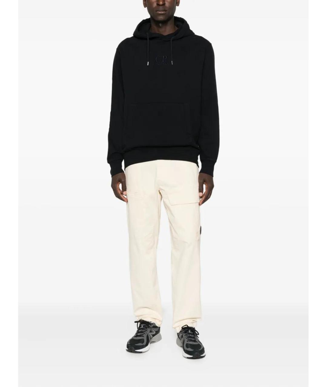CP COMPANY Бежевые хлопковые повседневные брюки, фото 2
