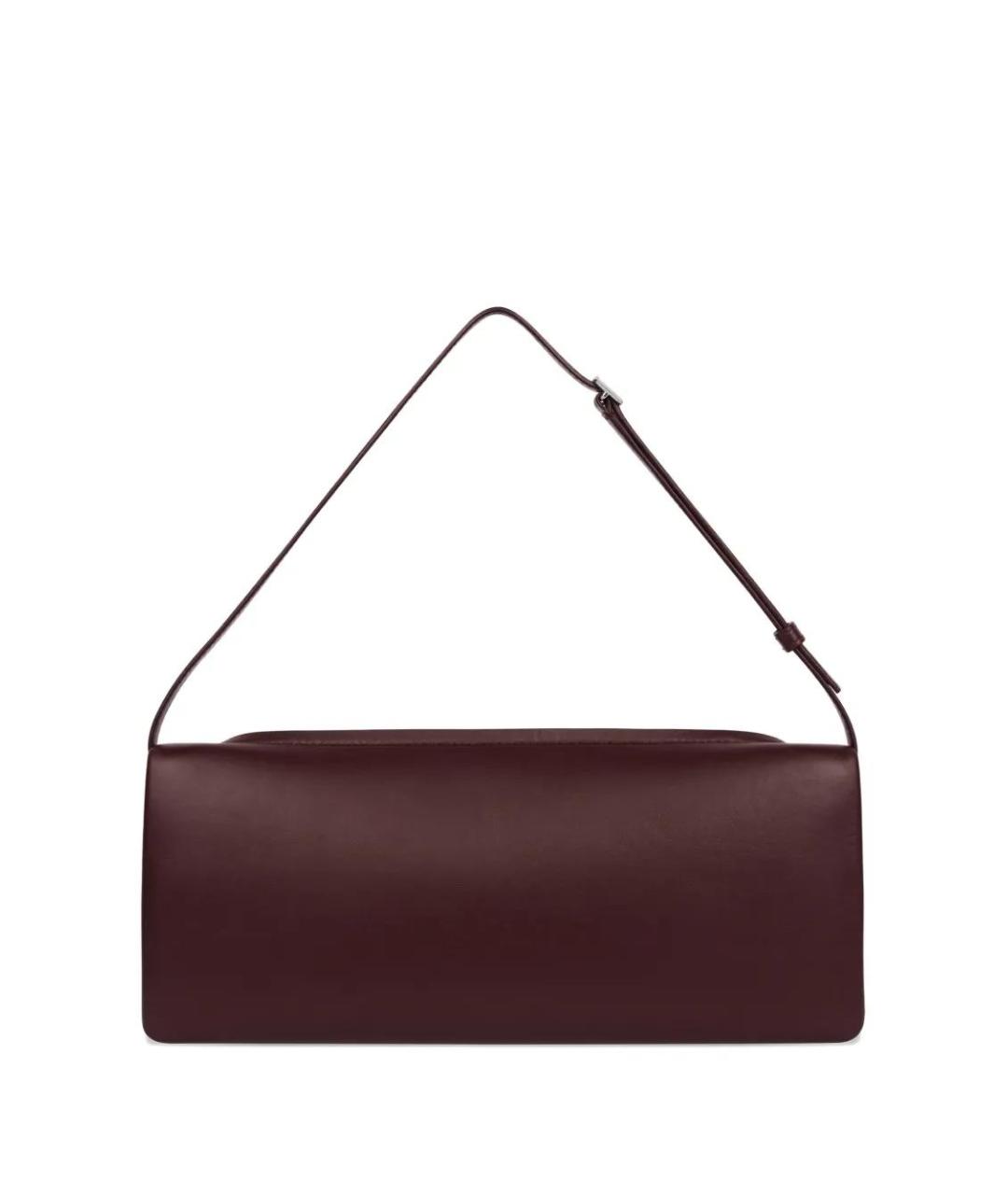 COURREGES Бордовый кожаный кошелек, фото 1