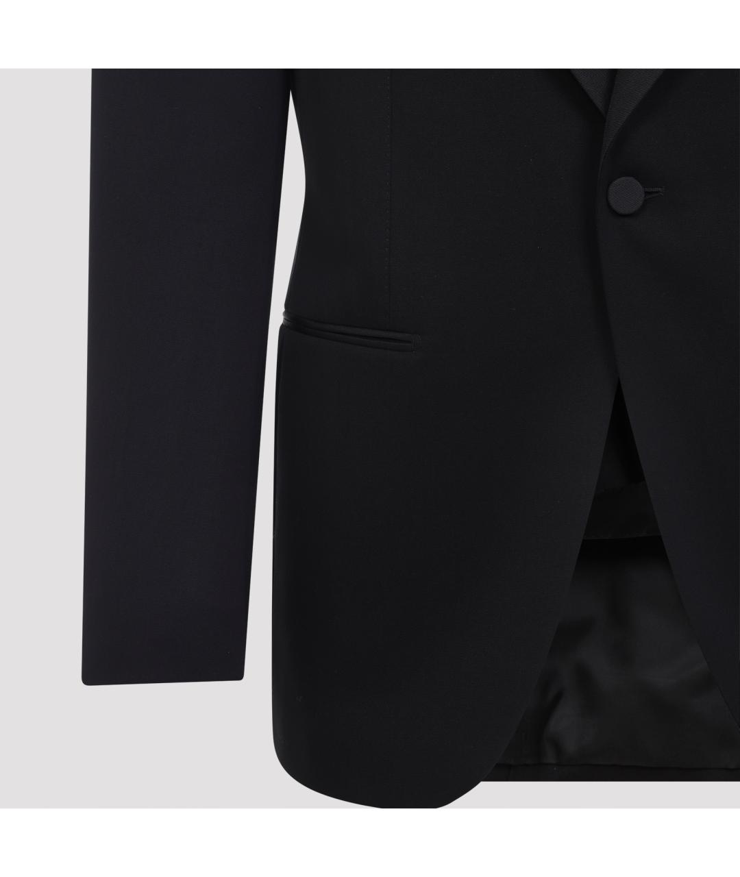 TOM FORD Черный шерстяной пиджак, фото 4