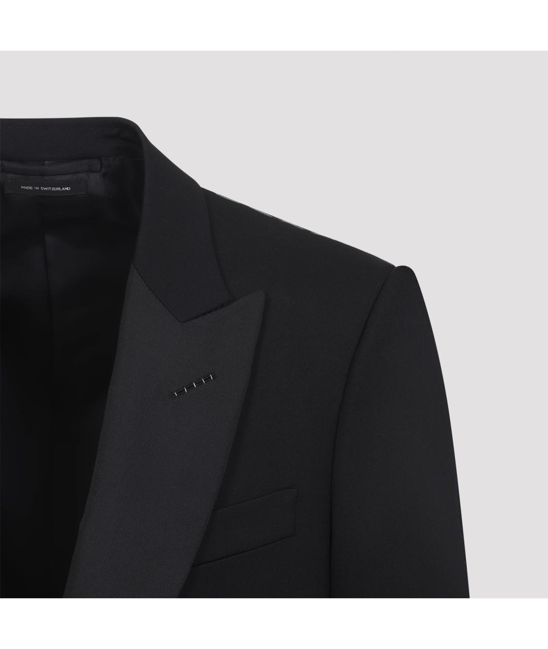 TOM FORD Черный шерстяной пиджак, фото 5