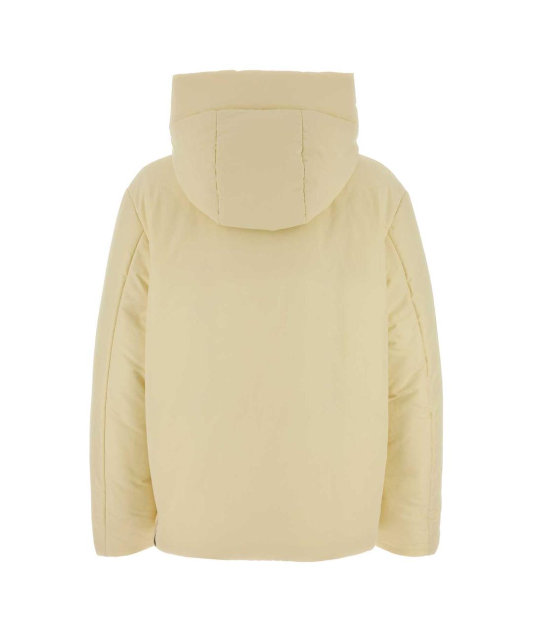 JIL SANDER Желтая полиэстеровая куртка, фото 2