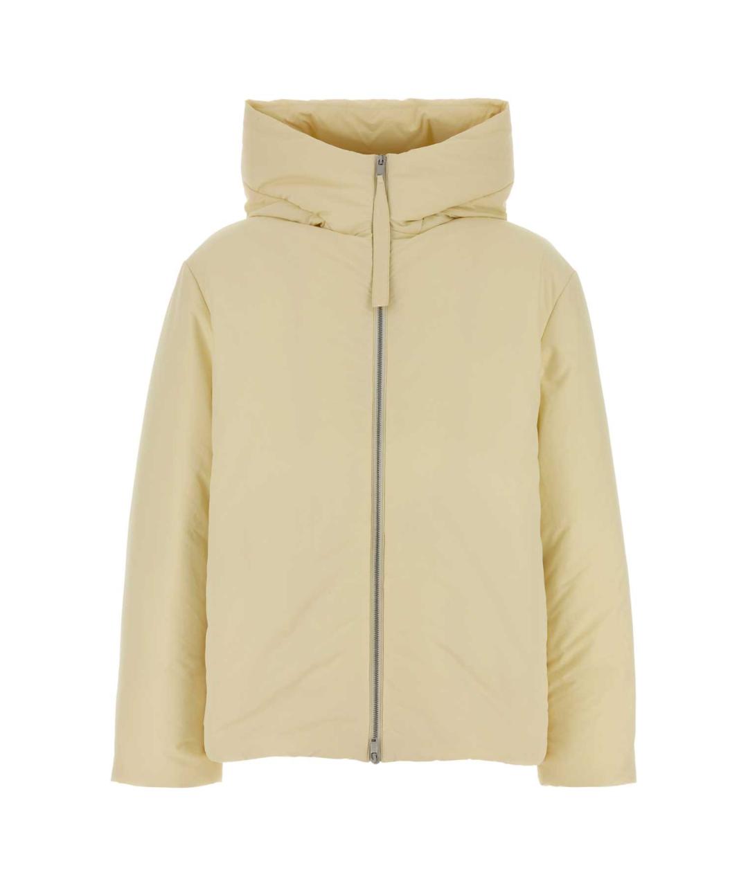 JIL SANDER Желтая полиэстеровая куртка, фото 1