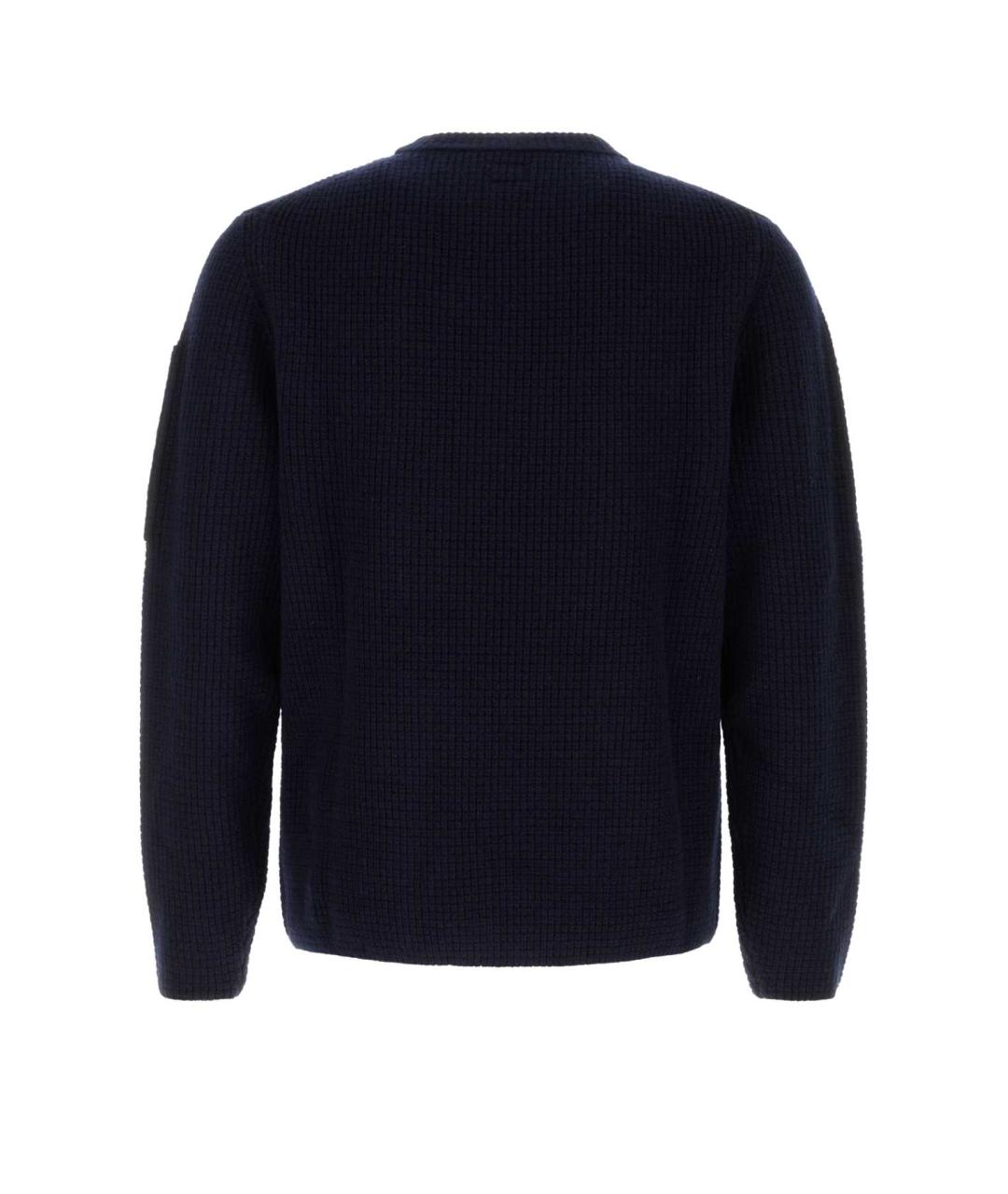 CP COMPANY Синий шерстяной джемпер / свитер, фото 2