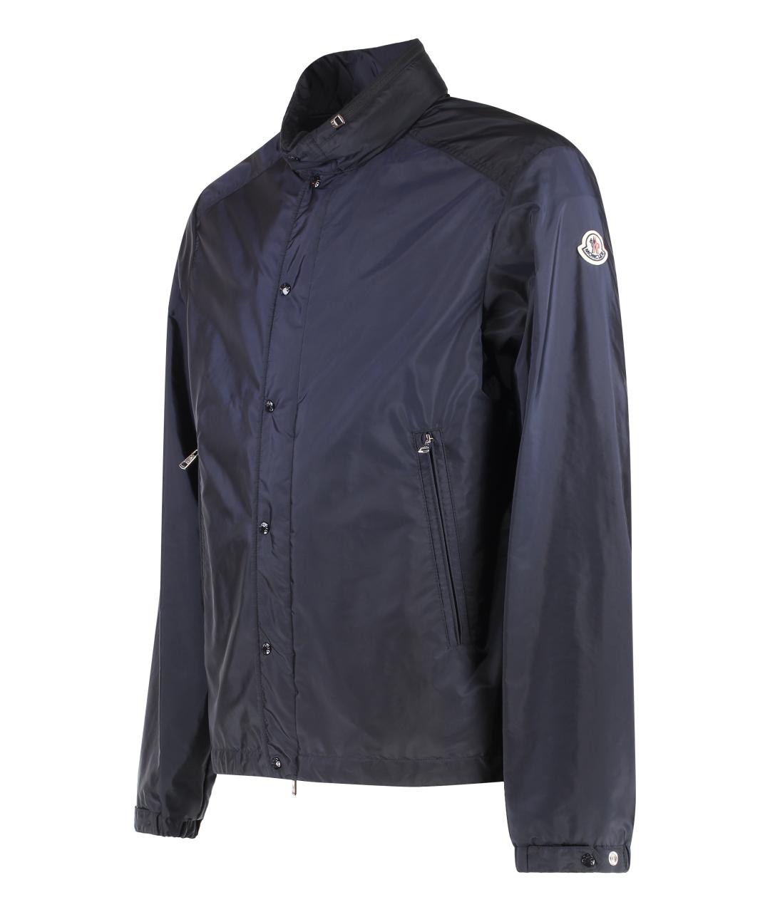 MONCLER Синяя полиамидовая куртка, фото 3