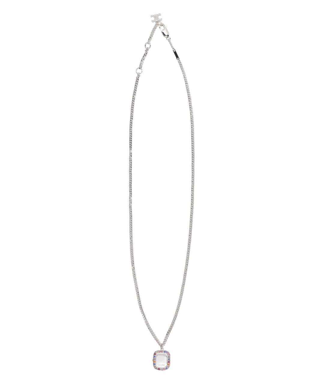 CELINE Серебряная латунная цепочка/подвеска, фото 3