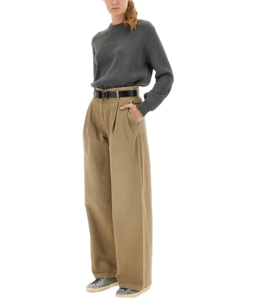 GOLDEN GOOSE DELUXE BRAND Серый хлопковый джемпер / свитер, фото 3