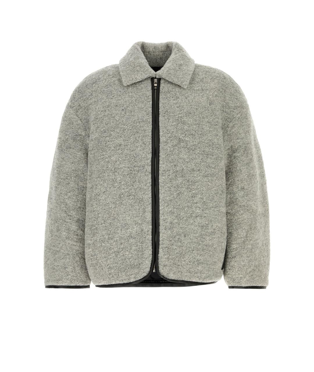 J.W.ANDERSON Серая шерстяная куртка, фото 1