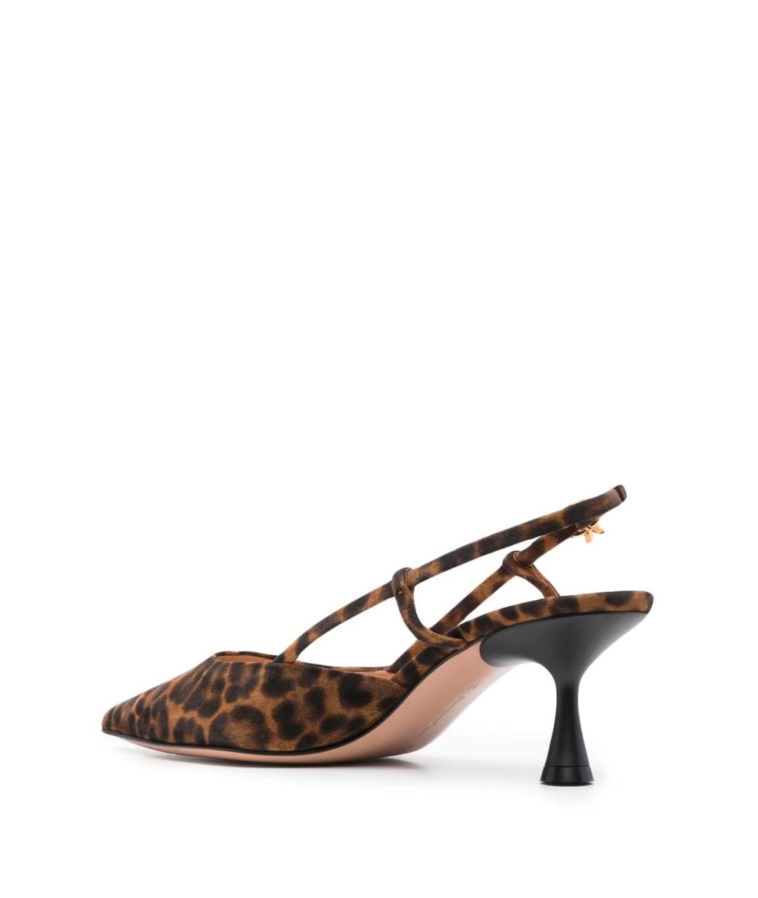 GIANVITO ROSSI Коричневые кожаные туфли, фото 3