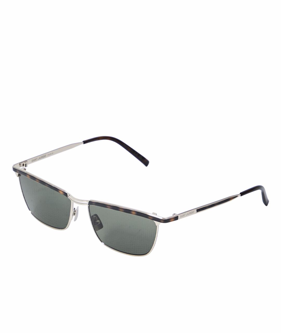 SAINT LAURENT Серебряные солнцезащитные очки, фото 1