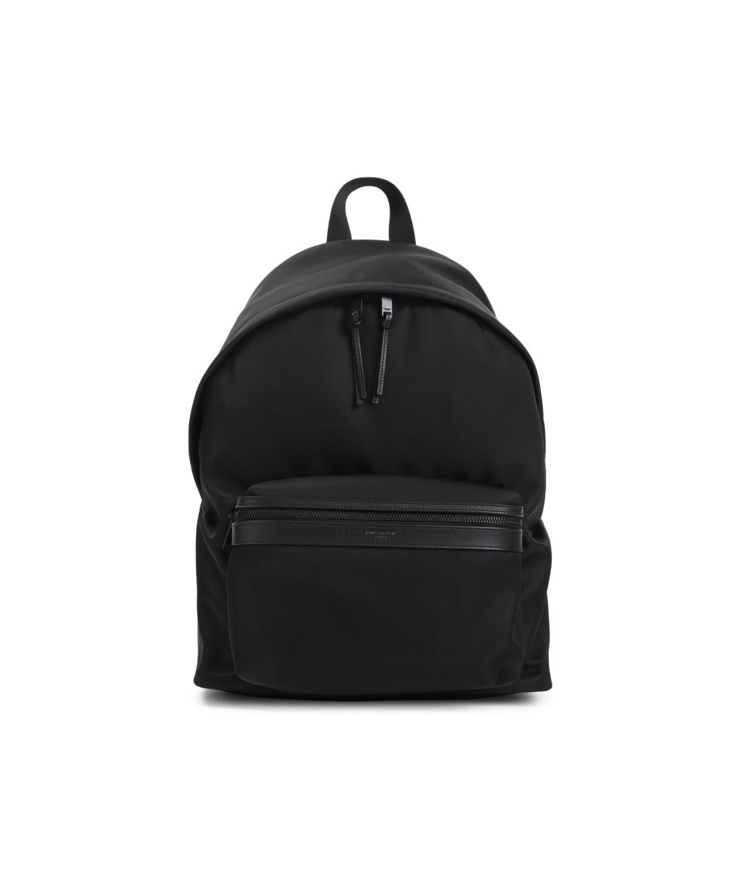 SAINT LAURENT Черный синтетический рюкзак, фото 1