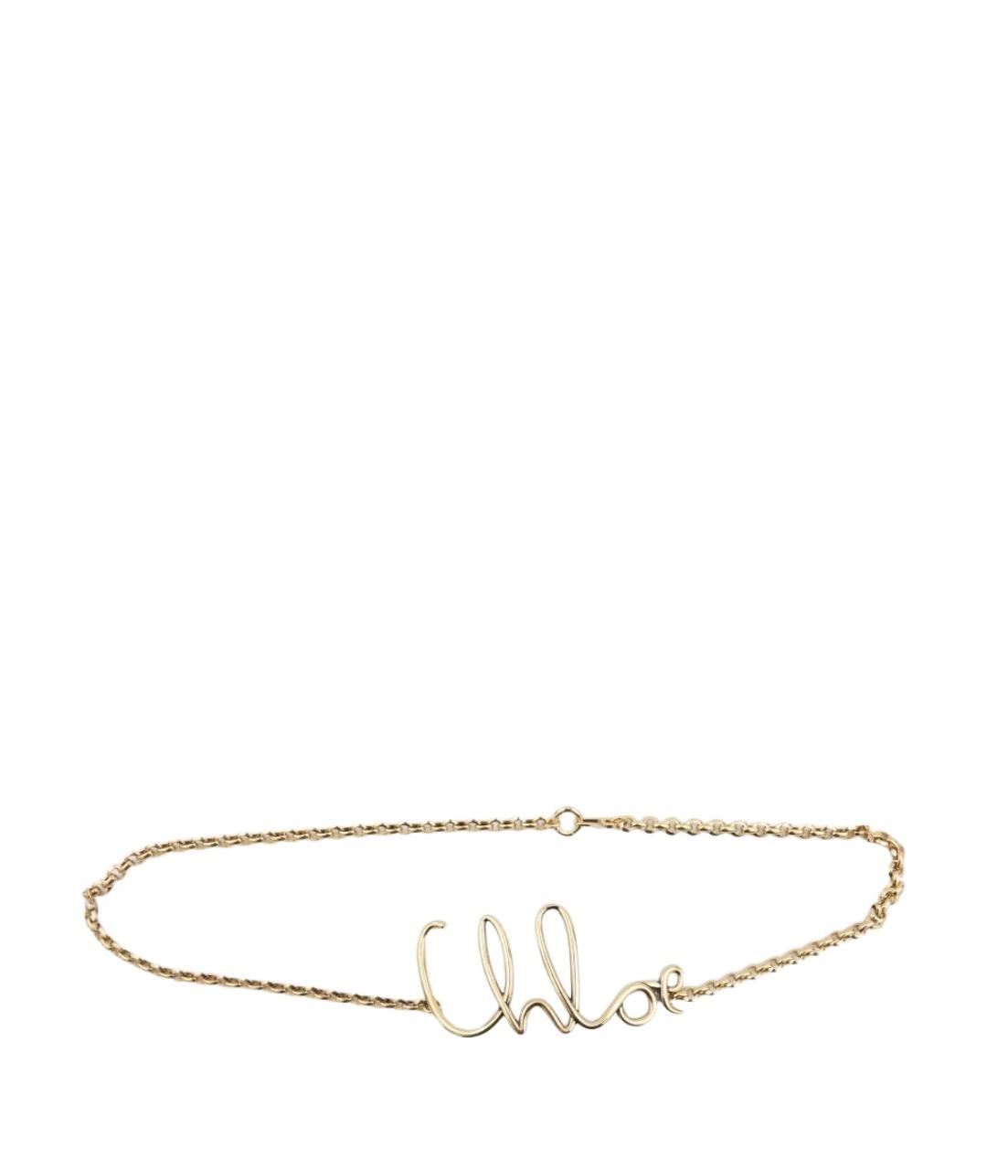 CHLOE Золотой ремень, фото 1