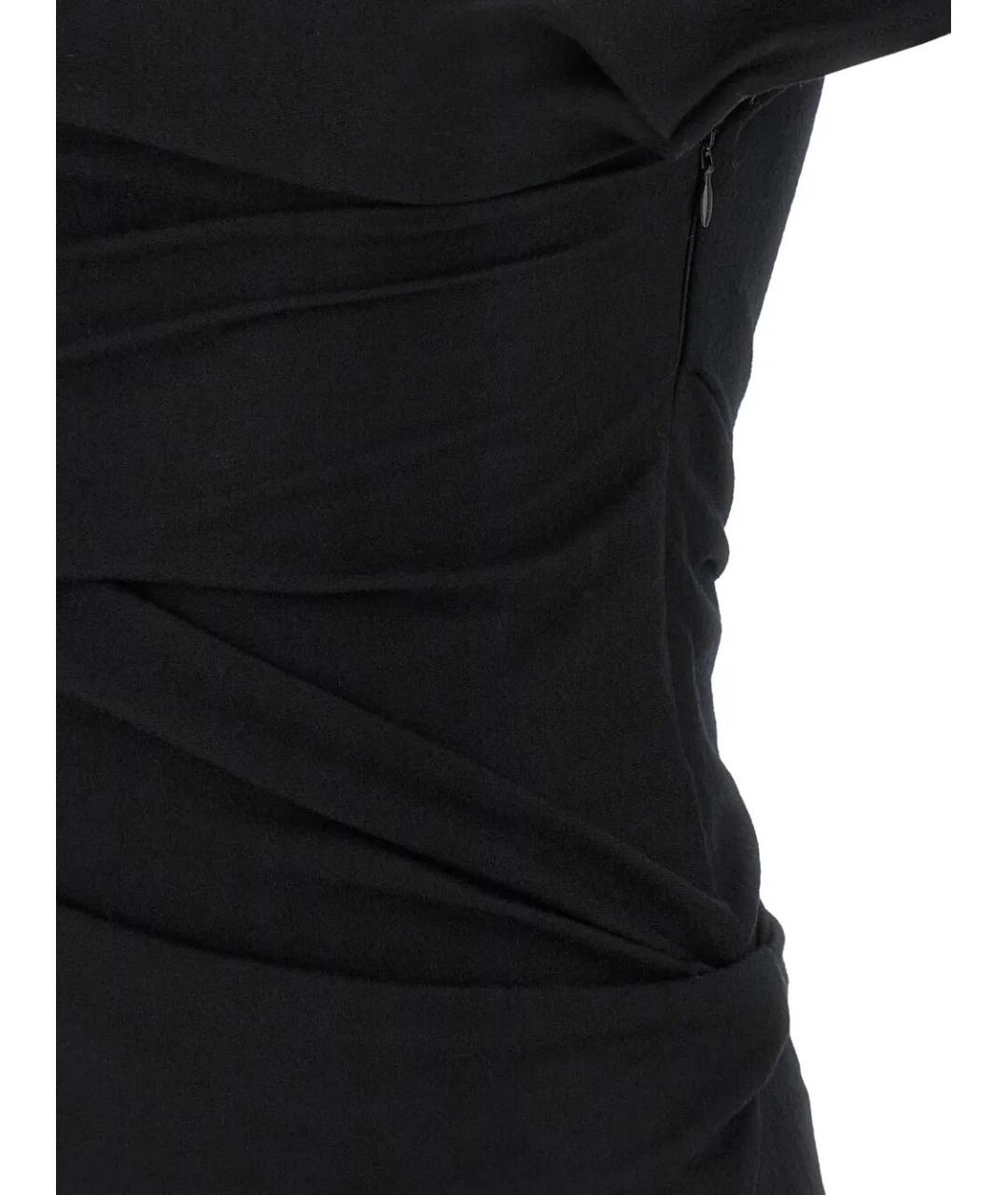 entire studios Черная полиэстеровая блузы, фото 4