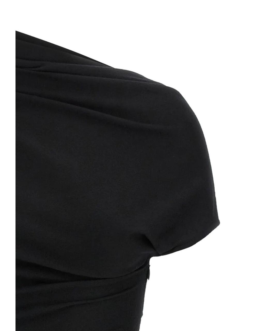 entire studios Черная полиэстеровая блузы, фото 3