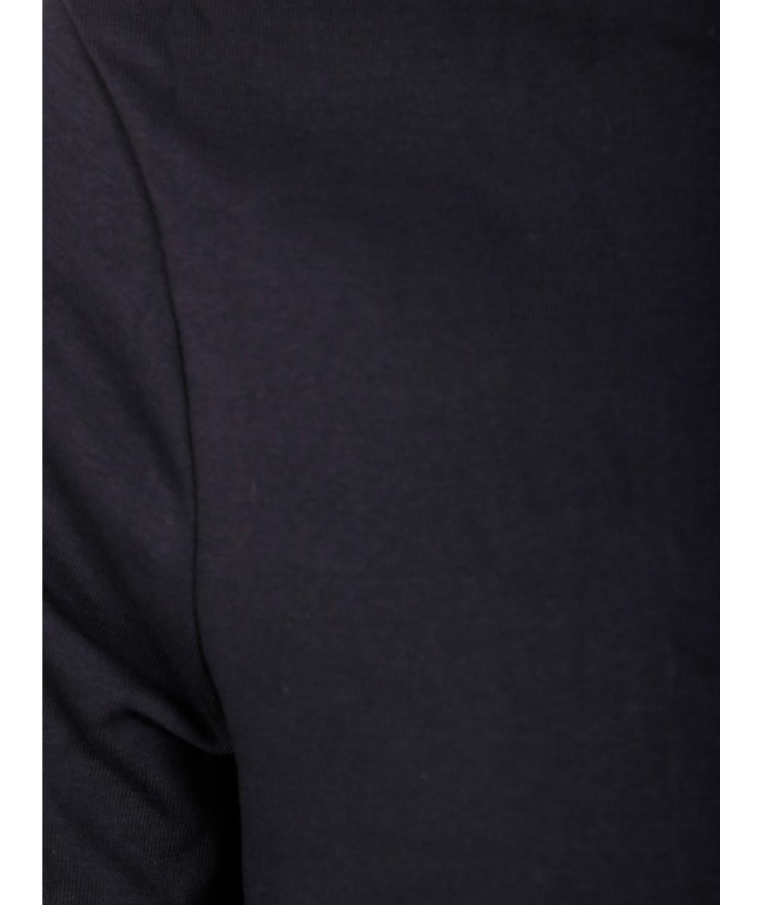 TOM FORD Черная хлопковая футболка, фото 3